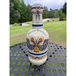 Vintage Deutsche Braustätten Beer Growler Jug Large
